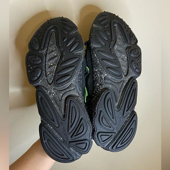 Adidas Ozweego Lace Up Black Sneakers Size 7 - Picture 6 of 9